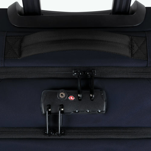 Reykjavik medium 2-wheel soft suitcase, navy blue
