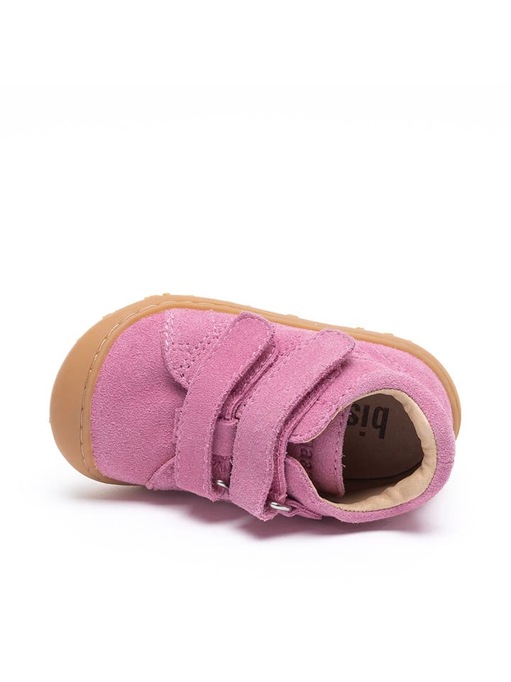 bisgaard Leder-Barfußschuhe in Pink günstig kaufen