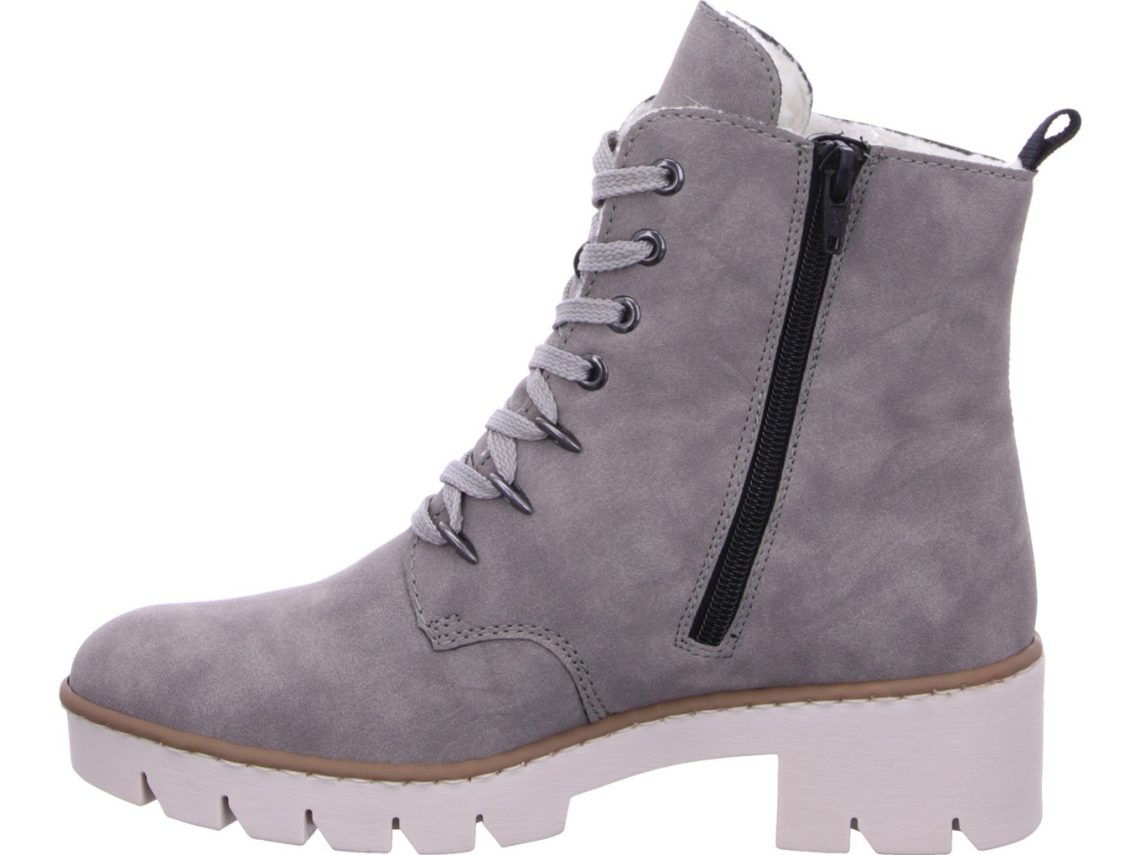 RIEKER Winterstiefel grau