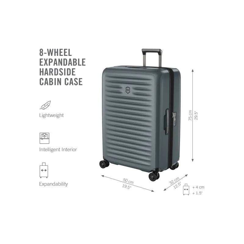 Victorinox Airox Advanced Large Case Erweiterbar (75 cm) - Storm
