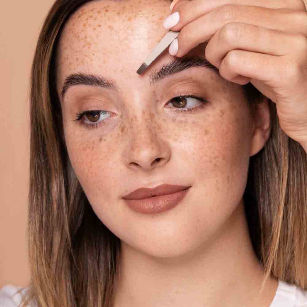 BROWLY Augenbrauen Accessoires Pinzette - gerade