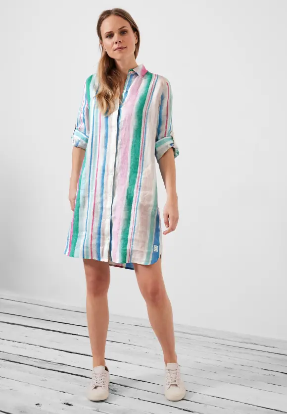 CECIL Multicolor Leinenkleid
