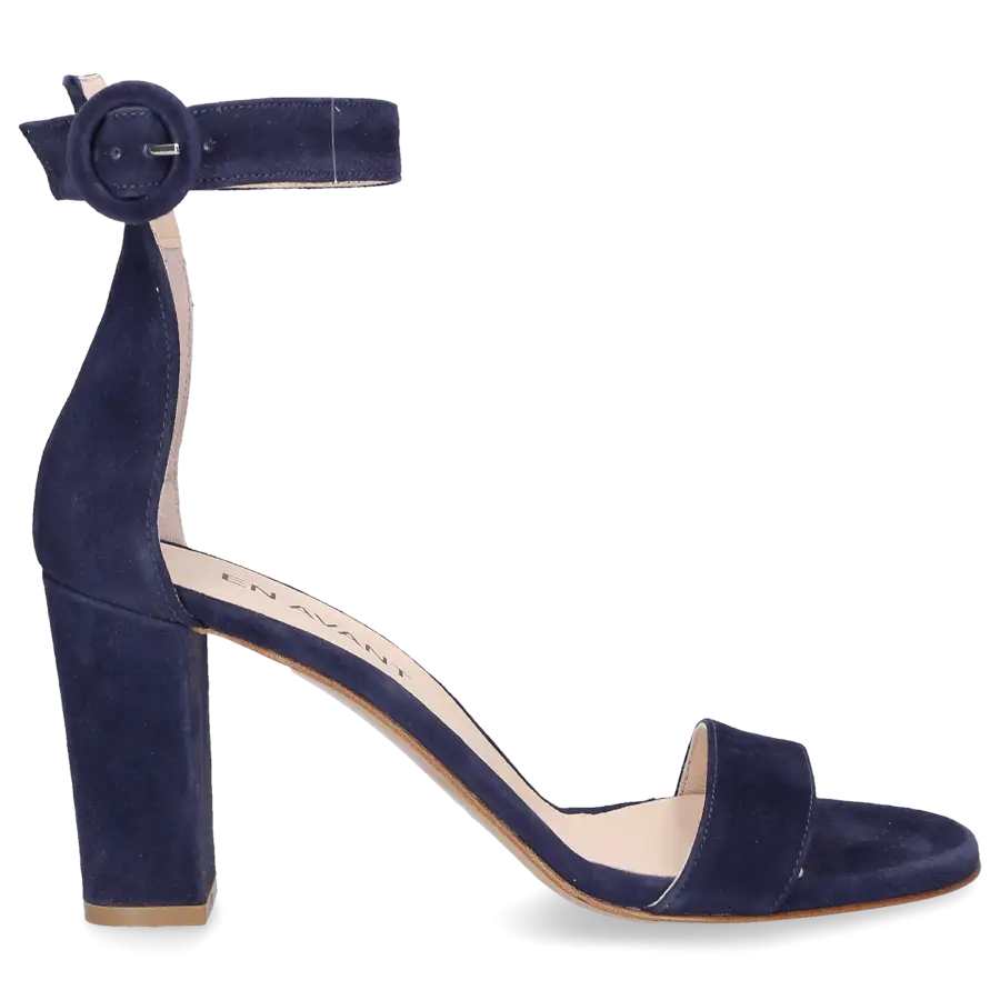 EN AVANT - Sandalen GR1 Veloursleder - blau