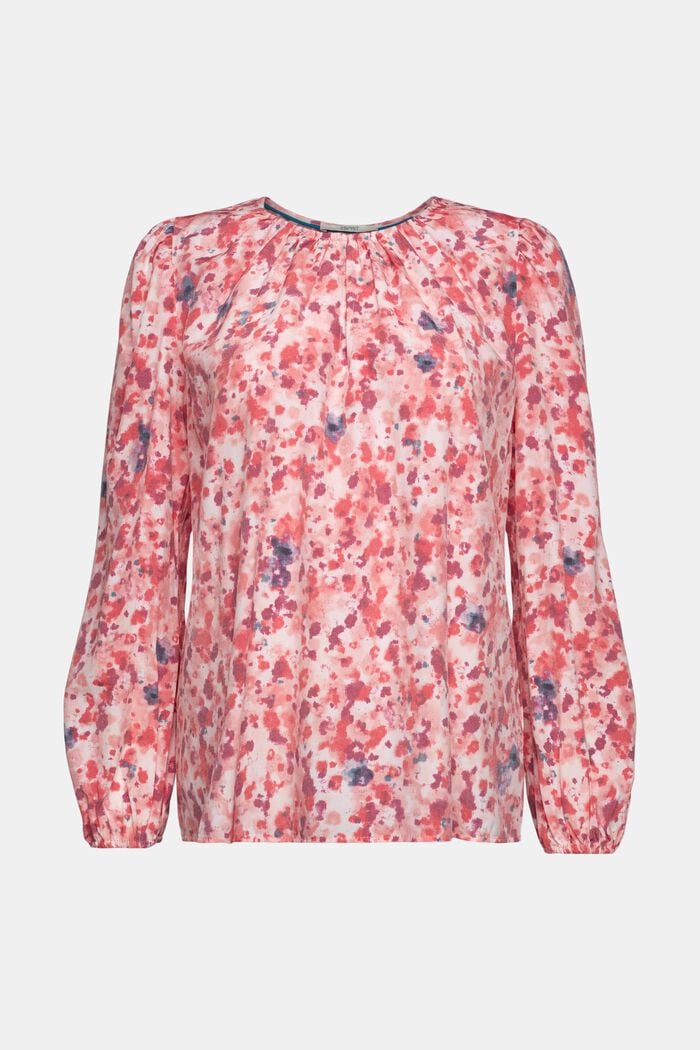Bluse mit Muster, LENZING™ ECOVERO™