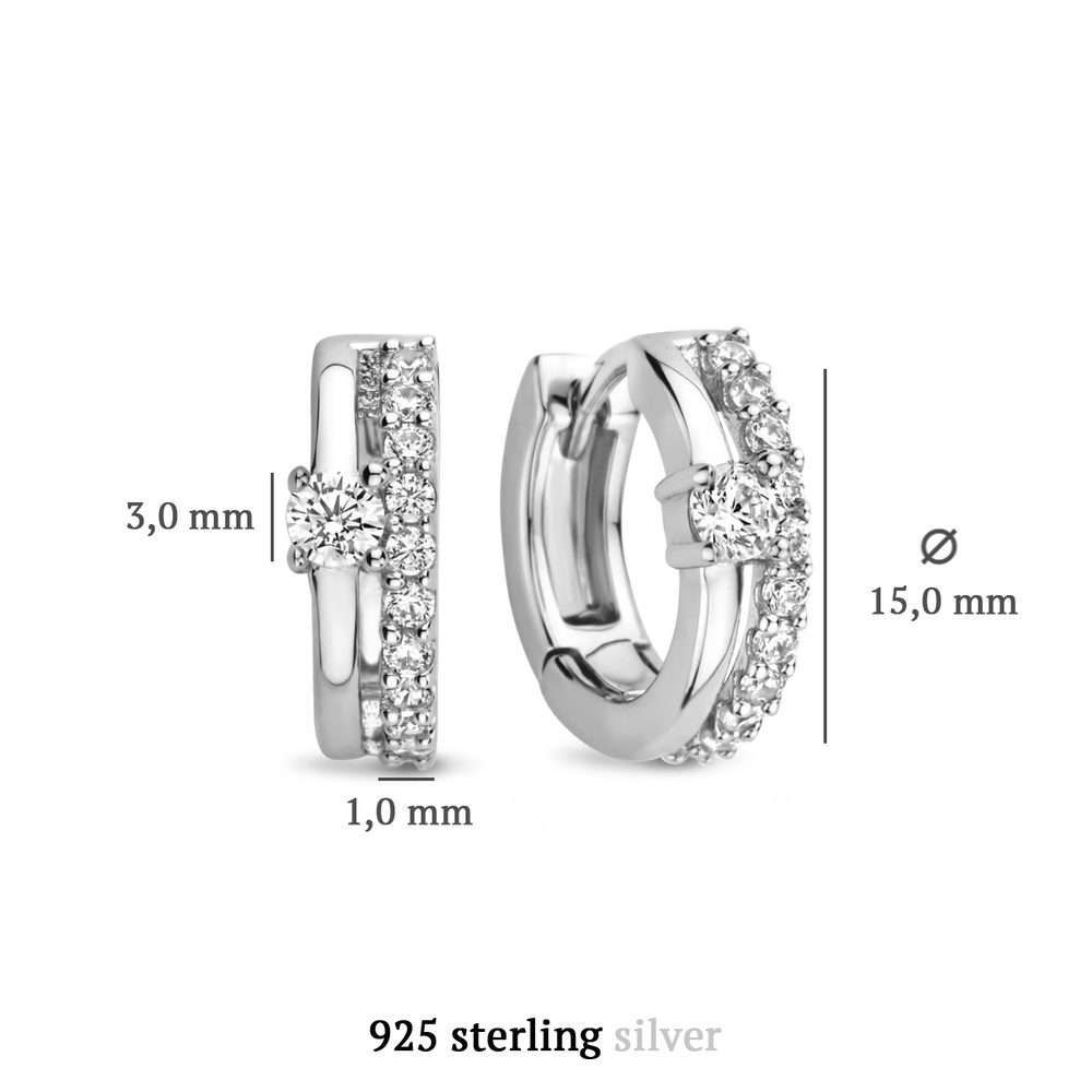 Parte Di Me Ponte Vecchio Créoles Boucles d'oreilles