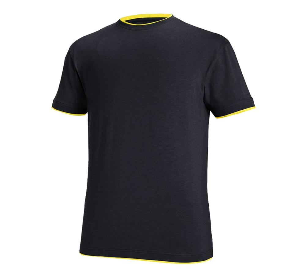 e.s. T-Shirt cotton stretch Layer