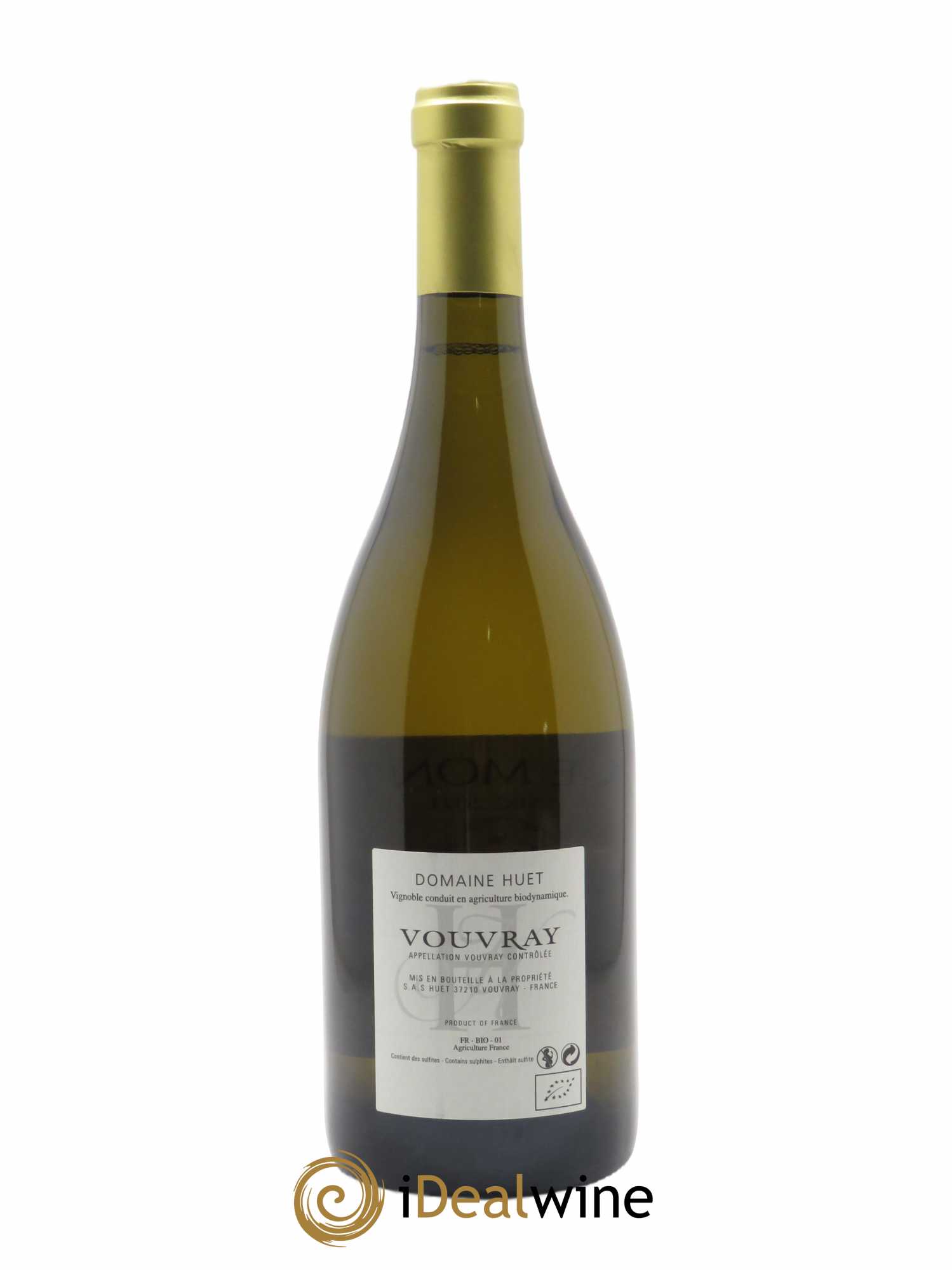 Vouvray Le Mont Sec Domaine Huet  2021 - Lot de 1 Bouteille