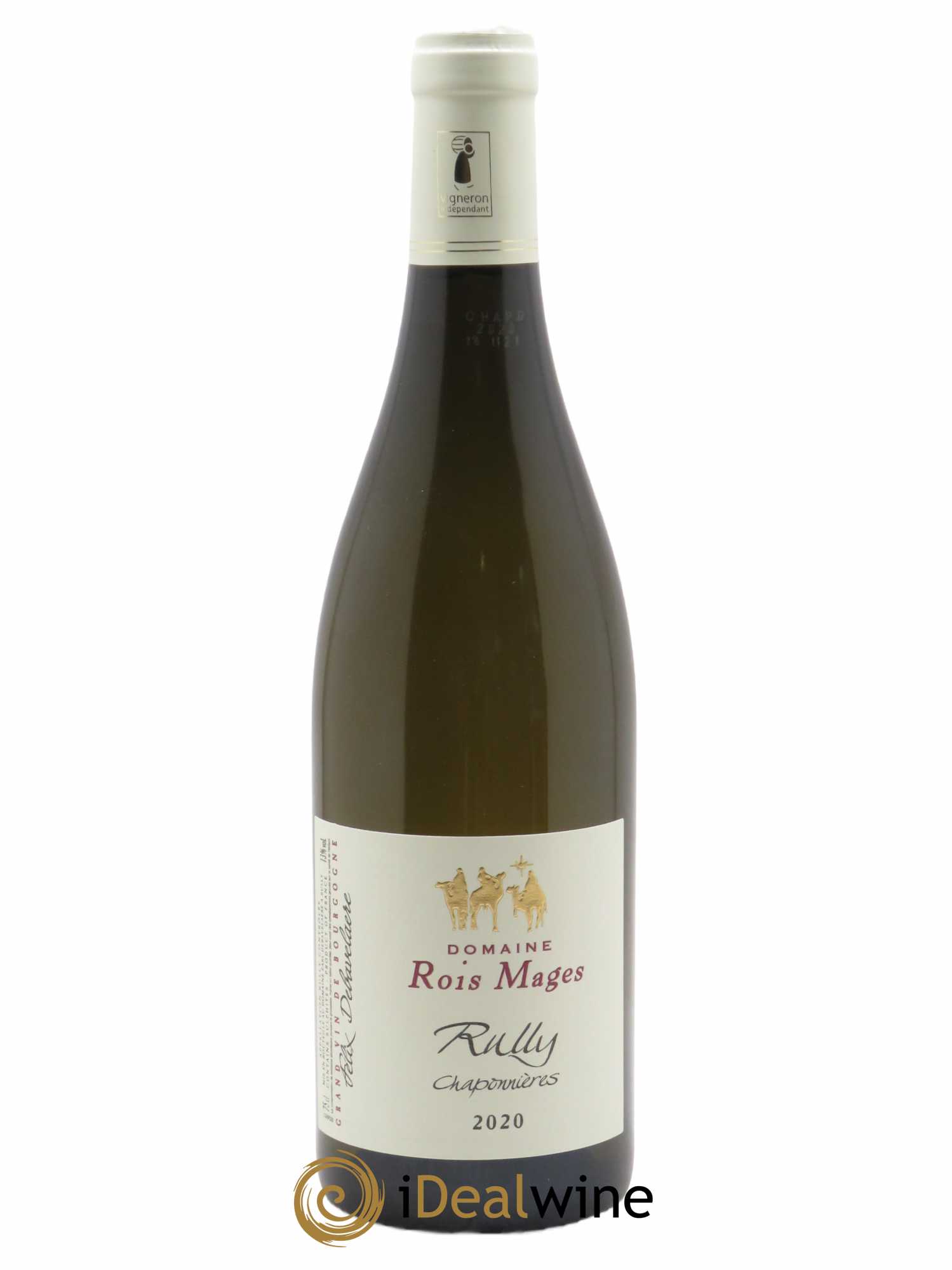 Rully Chaponnières Rois Mages (Domaine)  2020 - Lot de 1 Bouteille