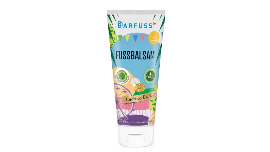 BARFUSS Fussbalsam Pfirsich-Limonade 75 ml