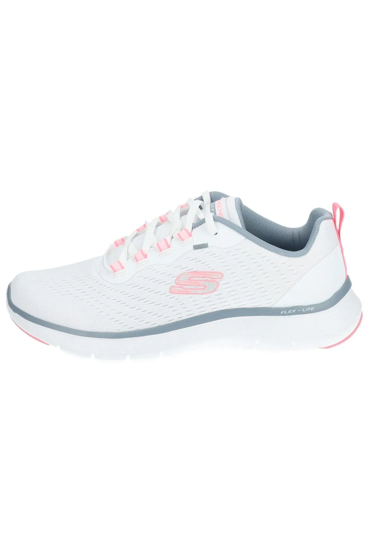 SKECHERS  Sneaker - Weiß - Flacher Absatz