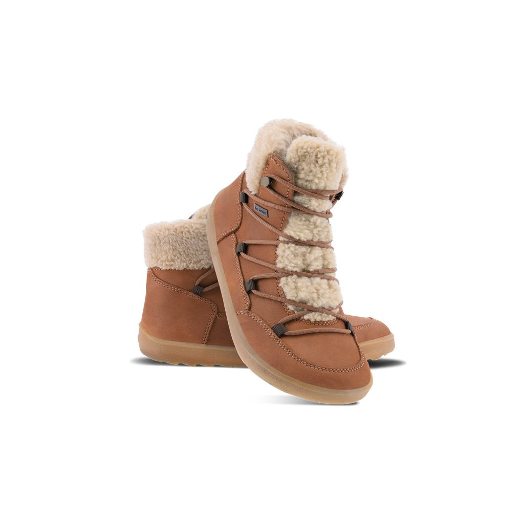 Be Lenka Bliss Brown Winterbarfußschuhe