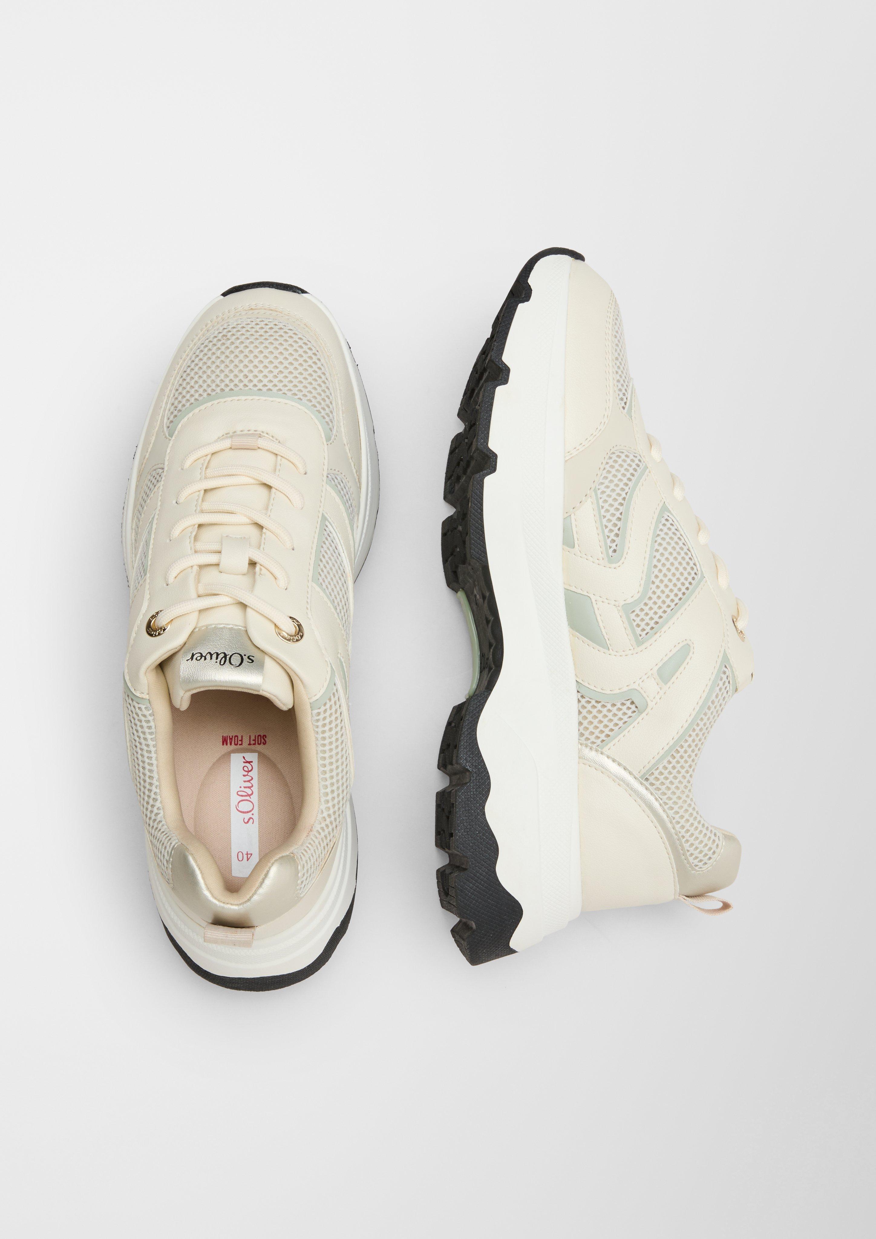 Chunky Sneaker mit Mesh-Details  6007308-462