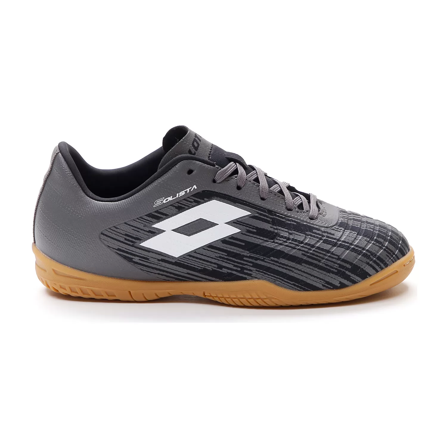 SOLISTA 700 III ID JR HELT SVART/HELT VIT/GRAVITY TITAN