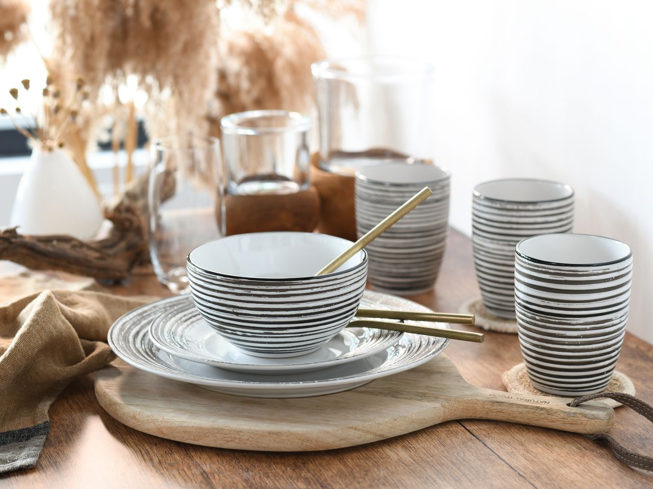 CreaTable LA GOMERA BLANCA Kombiservice 16 tlg