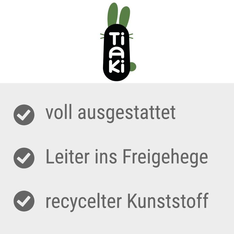 TIAKI Kleintierheim Maisonette 100 zu TOP-Preisen
