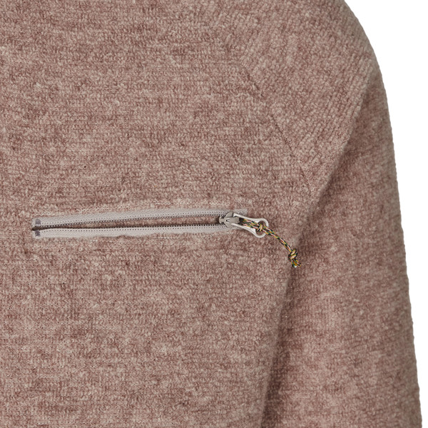 REILA KNITTED FLEECE HALFZIP Herren - Wollpullover