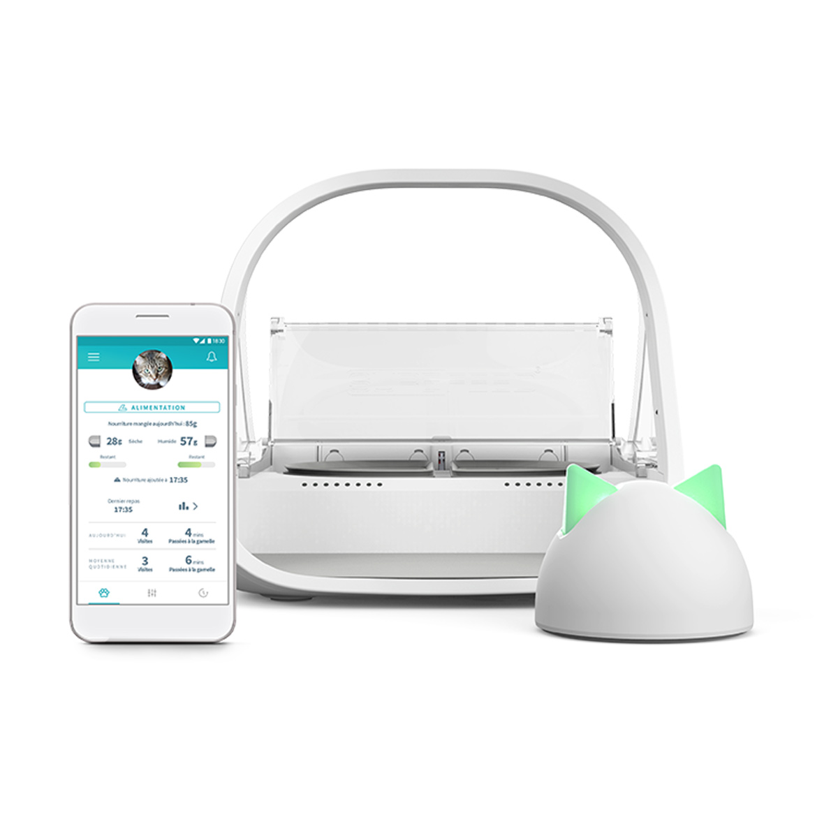 Sure Petcare SureFeed Mikrochip Futterautomat Connect + Hub