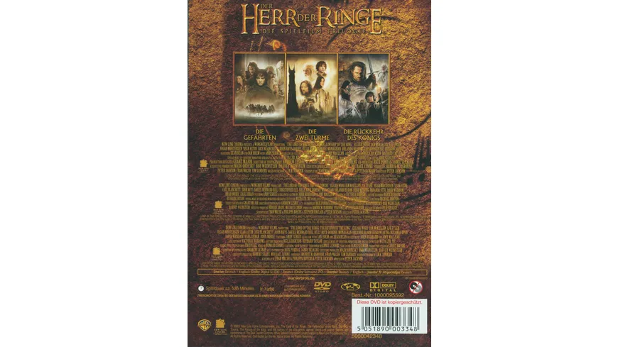 Der Herr der Ringe - Trilogie Box-Set  [3 DVDs]