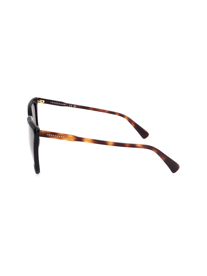 Longchamp Damen-Sonnenbrille in Schwarz/ Grau günstig kaufen 56