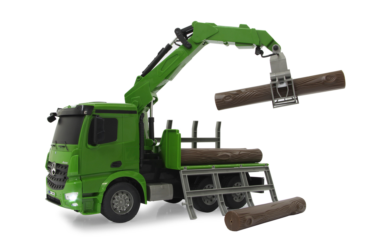 Jamara e.K. JAMARA Holztransporter Mercedes-Benz Arocs 1:20 2,4GHz