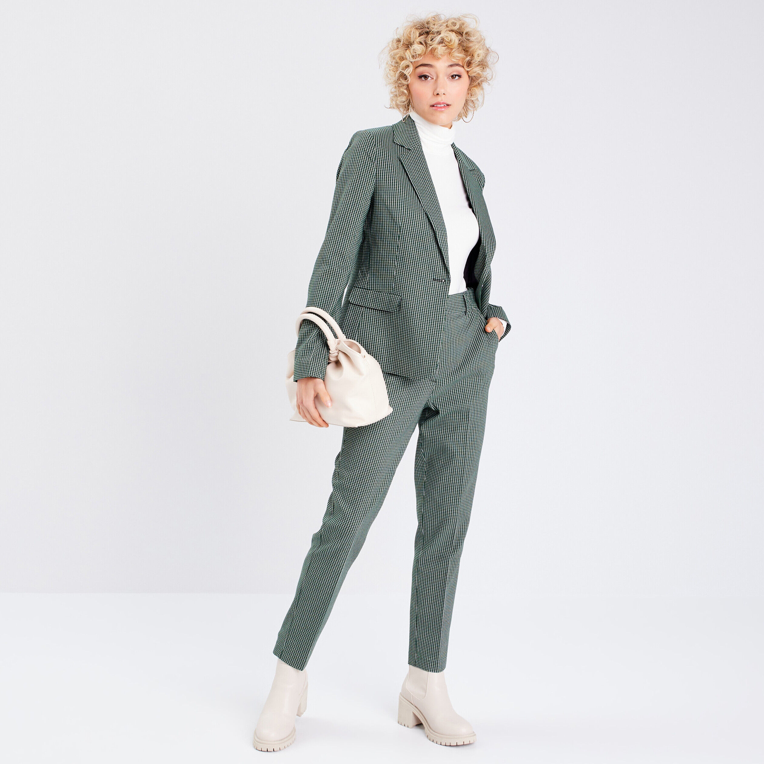 Pantalon city slim stretch noir femme | Cache Cache