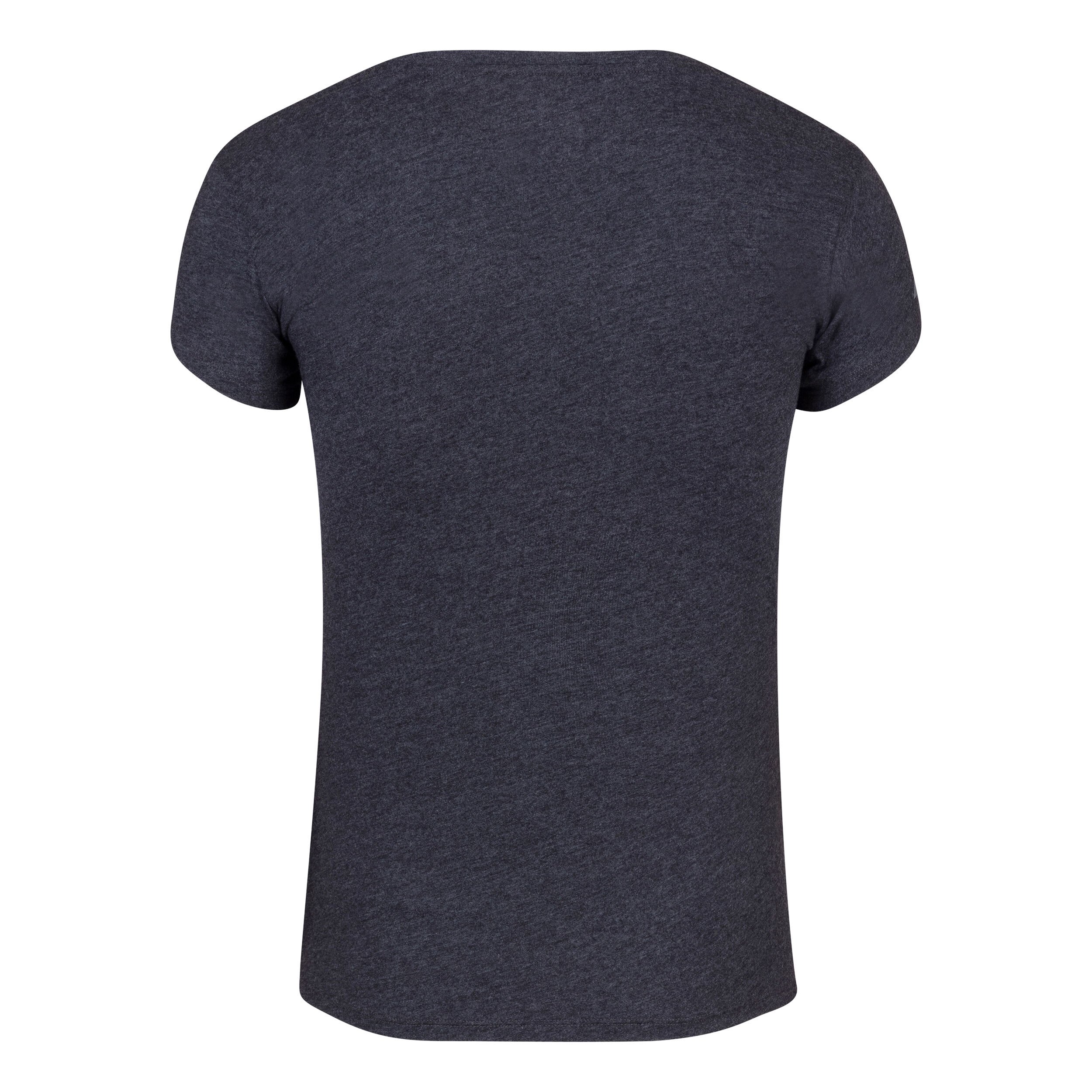Exercise Big Flag T-Shirt Damen - Dunkelblau, Grau