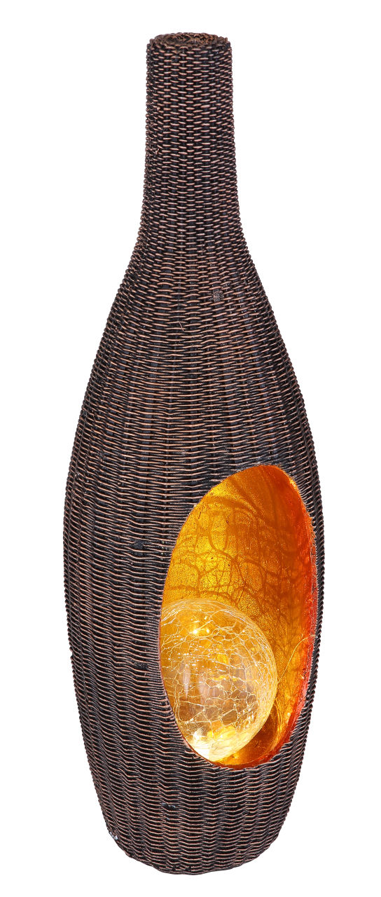 Globo Lighting - SOLARLEUCHTE KUNSTSTOFF SCHWARZ, 1XLED - Solarleuchte Kunststoff schwarz, LED