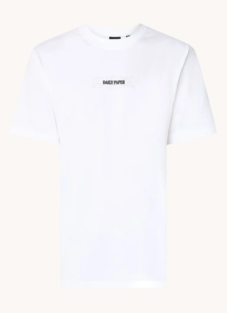 Daily Paper Mirror T-shirt with logo and back print