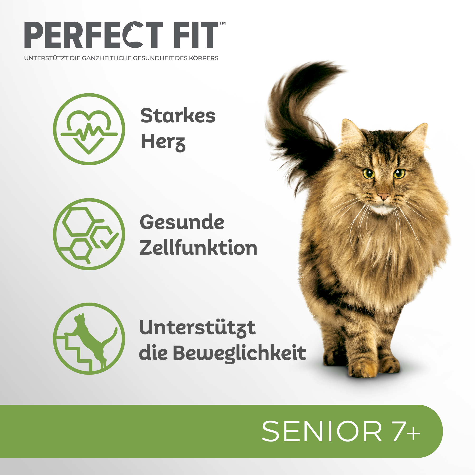 PERFECT FIT Trockenfutter PERFECT FIT Beutel Senior 7+ mit Huhn 2x7 kg