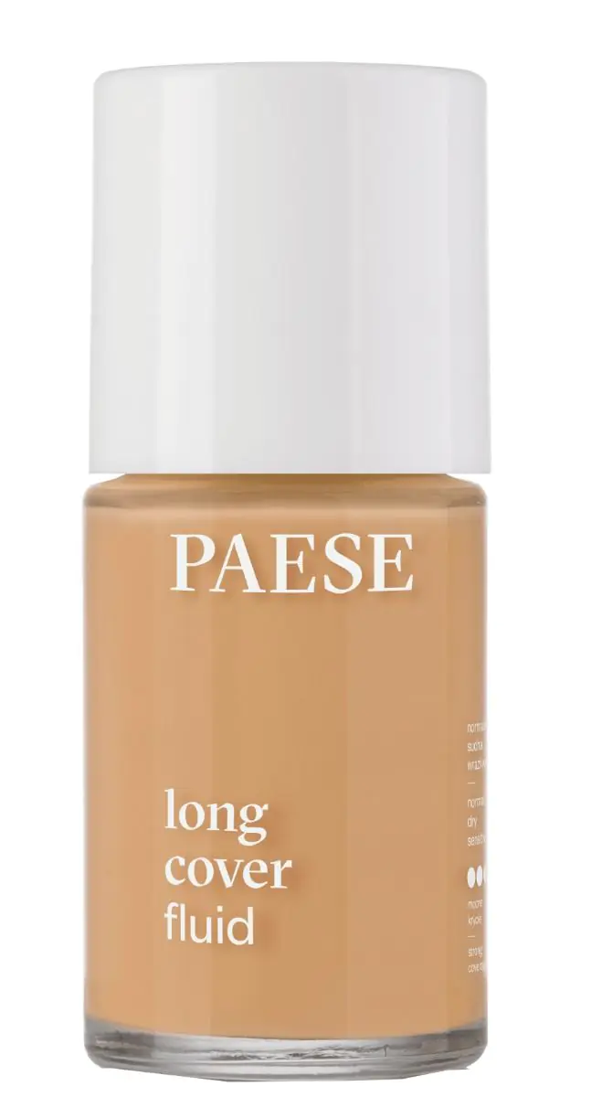„Paese Long Cover“ skystas matinį efektą suteikiantis makiažo pagrindas, 3,5 medaus