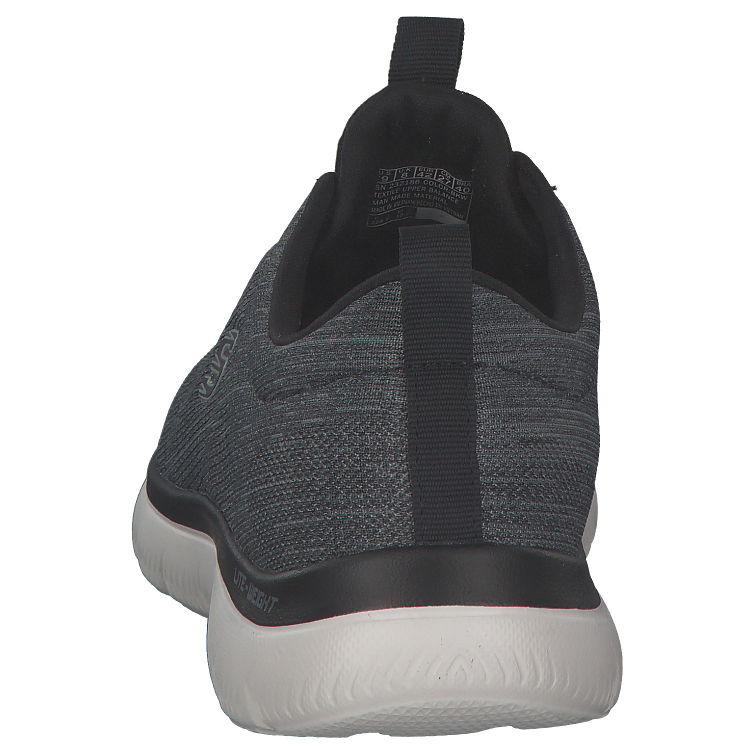 Skechers 232186, Sneakers Low, Herren, Grau