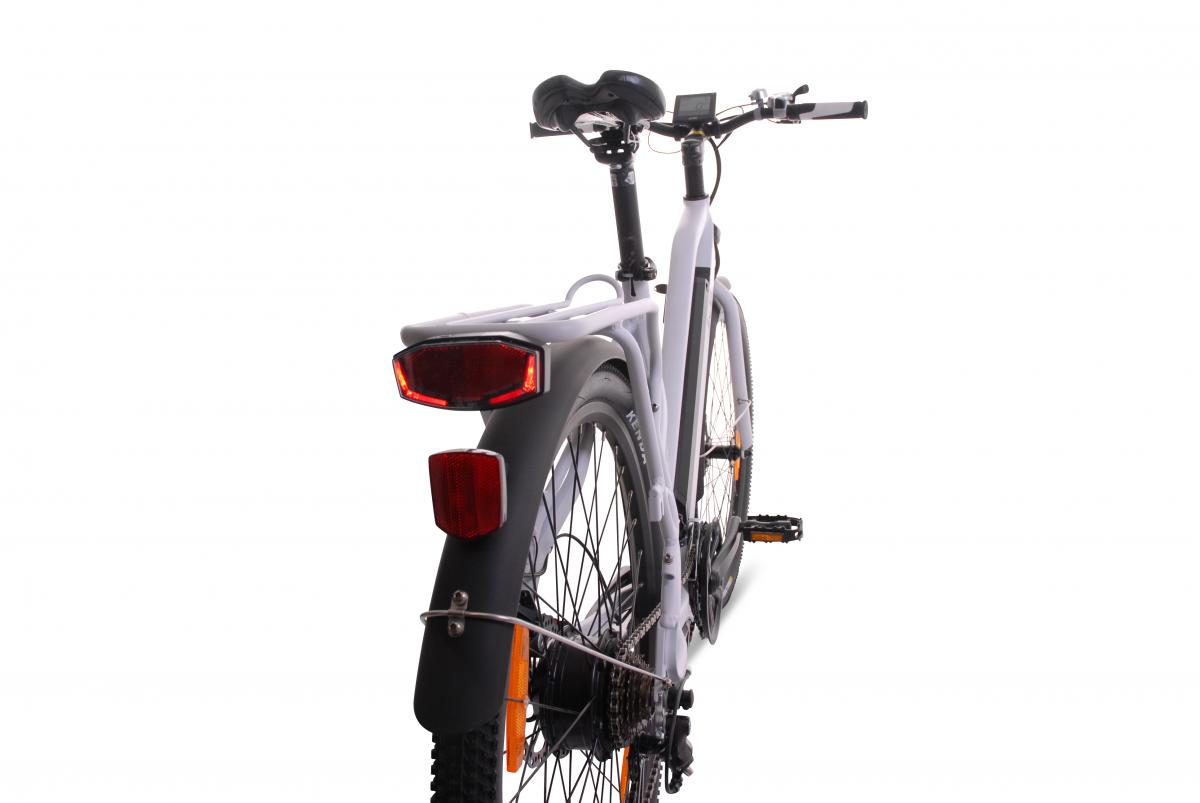 LLobe Voga Bianco Alu Elektro Trekking- Bike 27,5 Zoll 21 Gang Shimano-Altus-Kettenschaltung