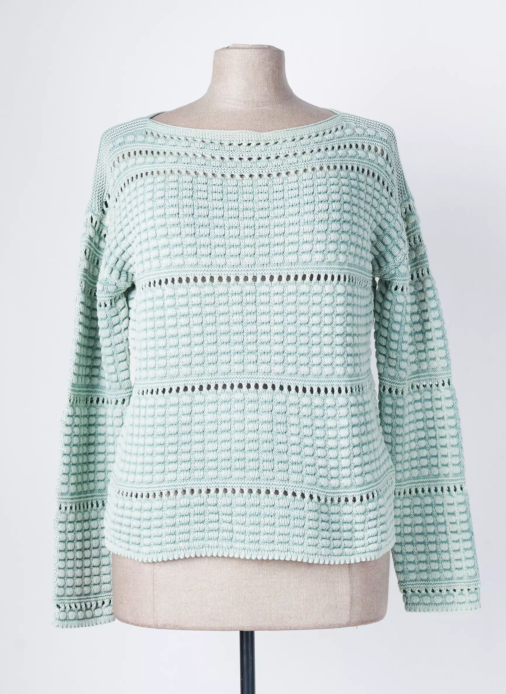 Oui Pulls Femme couleur vert
