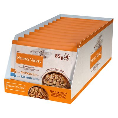 Nature's Variety Bites in Soße 44 x 85 g