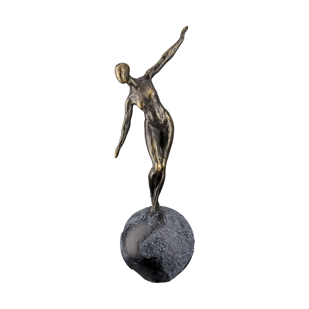 Skulptur The world in balance