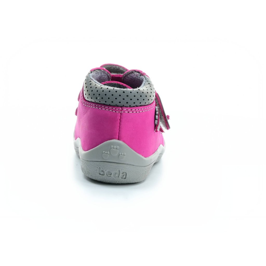 Beda Rita mit Membran (BF 0001/W/M/NUB/2) rosa Barfuß-Stiefeletten