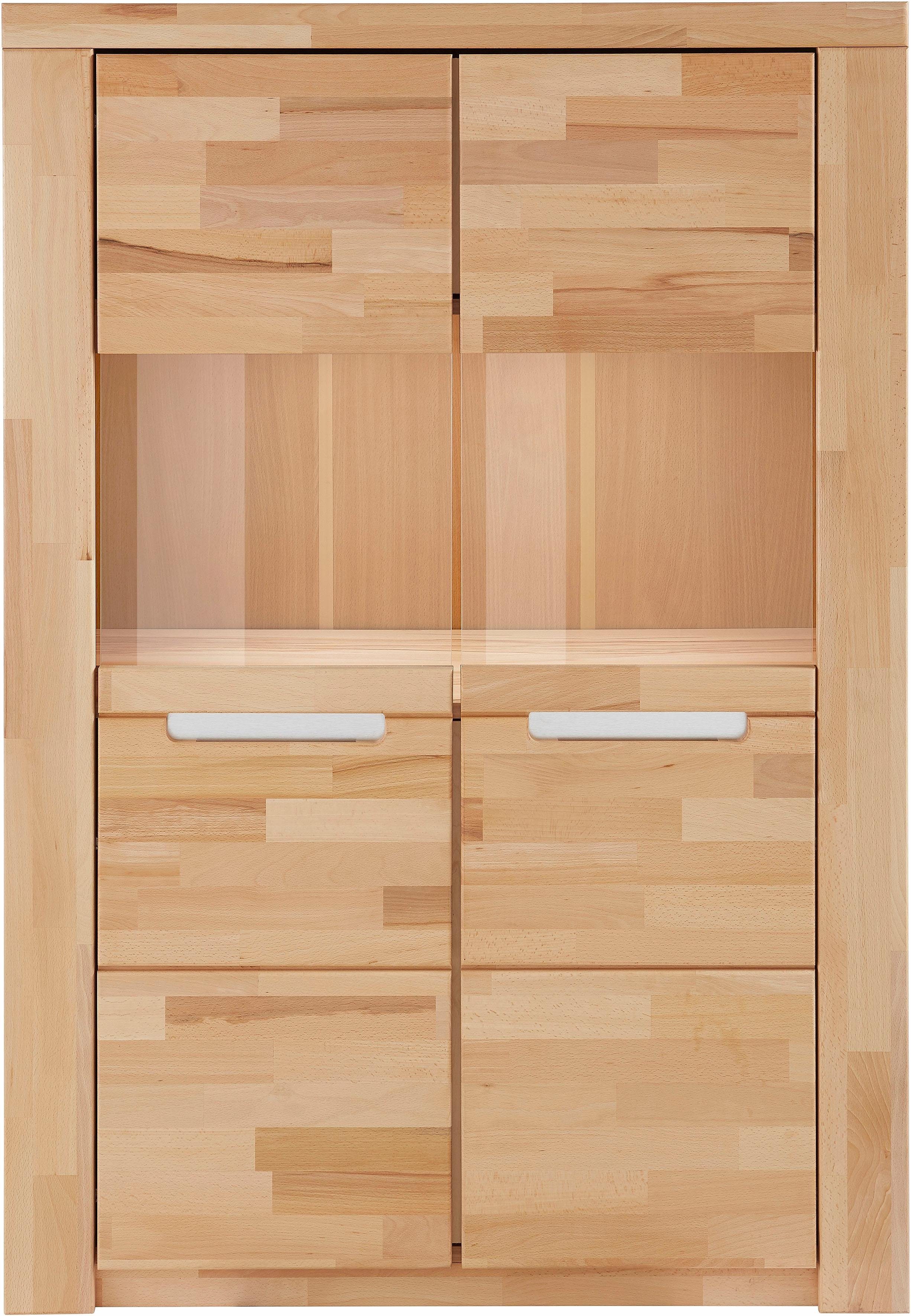 Woltra Highboard Kolding, Breite 100 cm mit 2 Glastüren