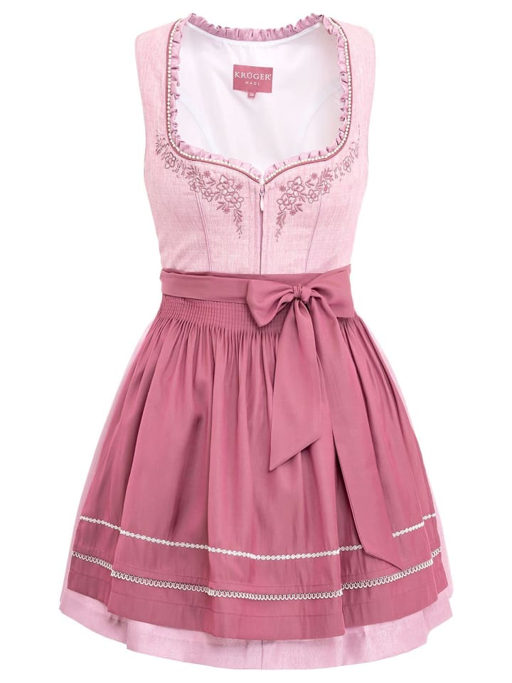 KRÜGER Mini Dirndl 416567 in rosa günstig kaufen