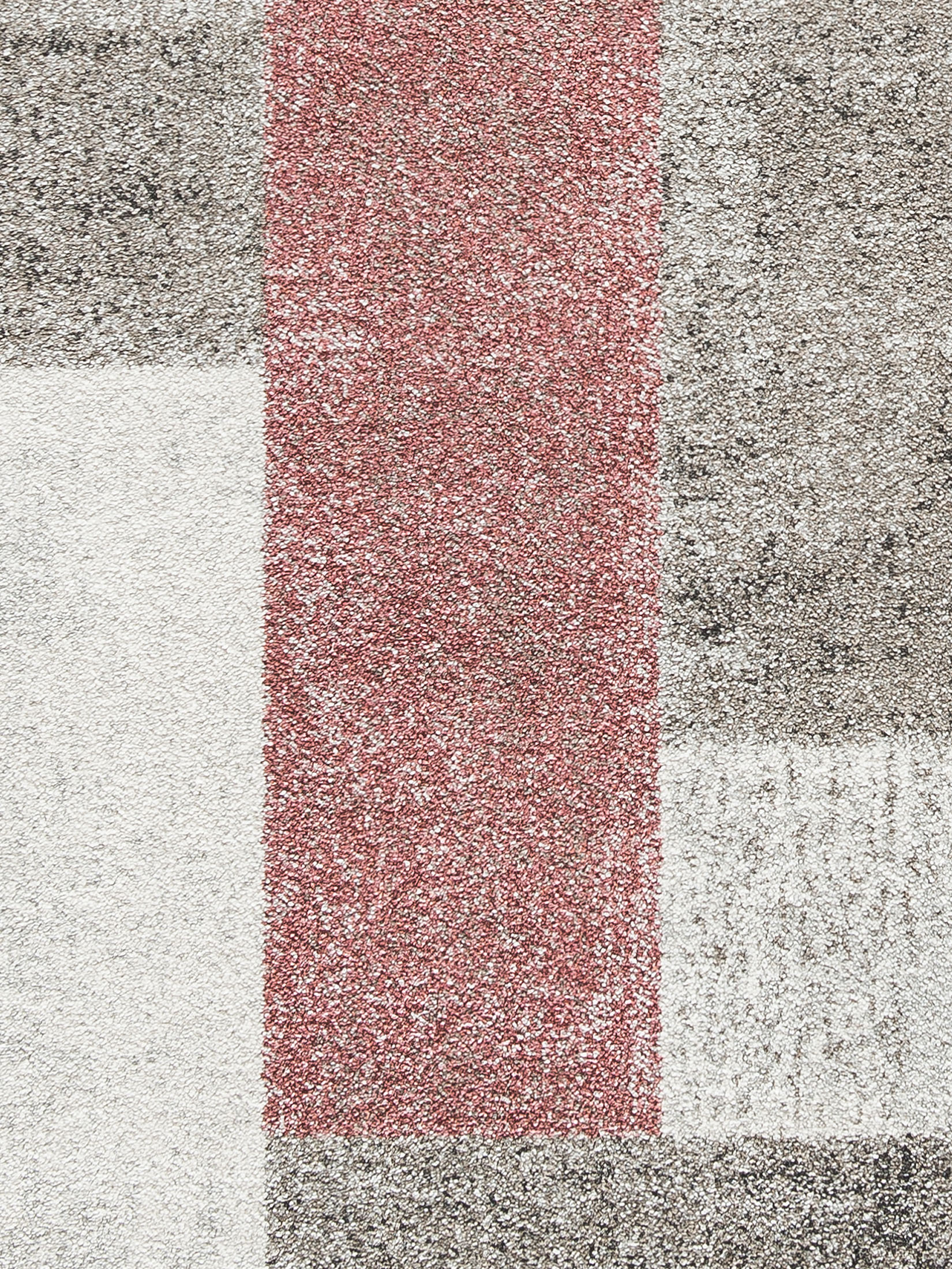 Urban Maze Moderner Teppich, Berry