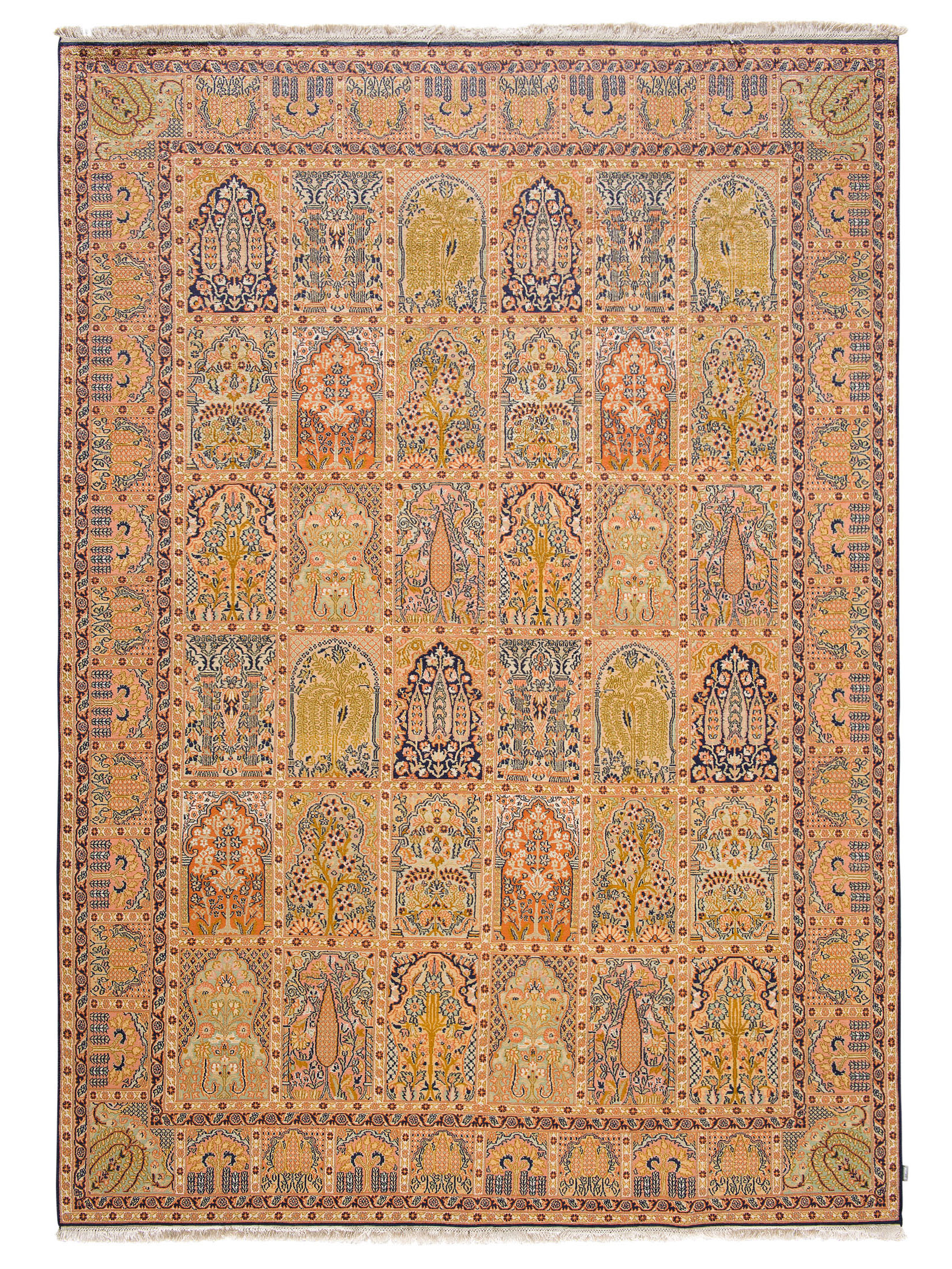 Kaschmir Seide 18/18 ca. 217 x 306 cm, Unikat / Einzelstück