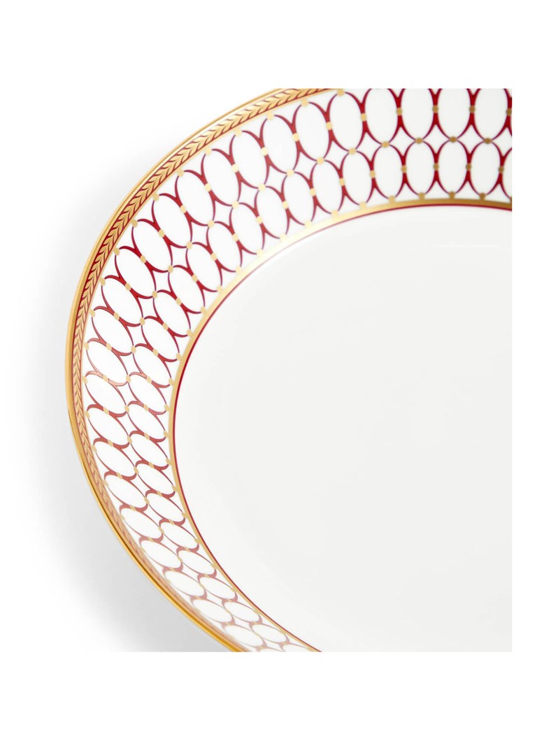 Hlboký tanier Wedgwood Renaissance Red 24 cm