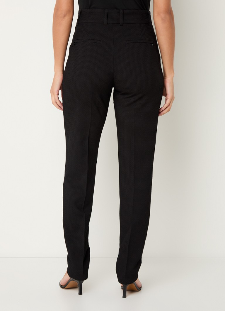 Pantaloni chino conici cu talie înaltă Vanilia