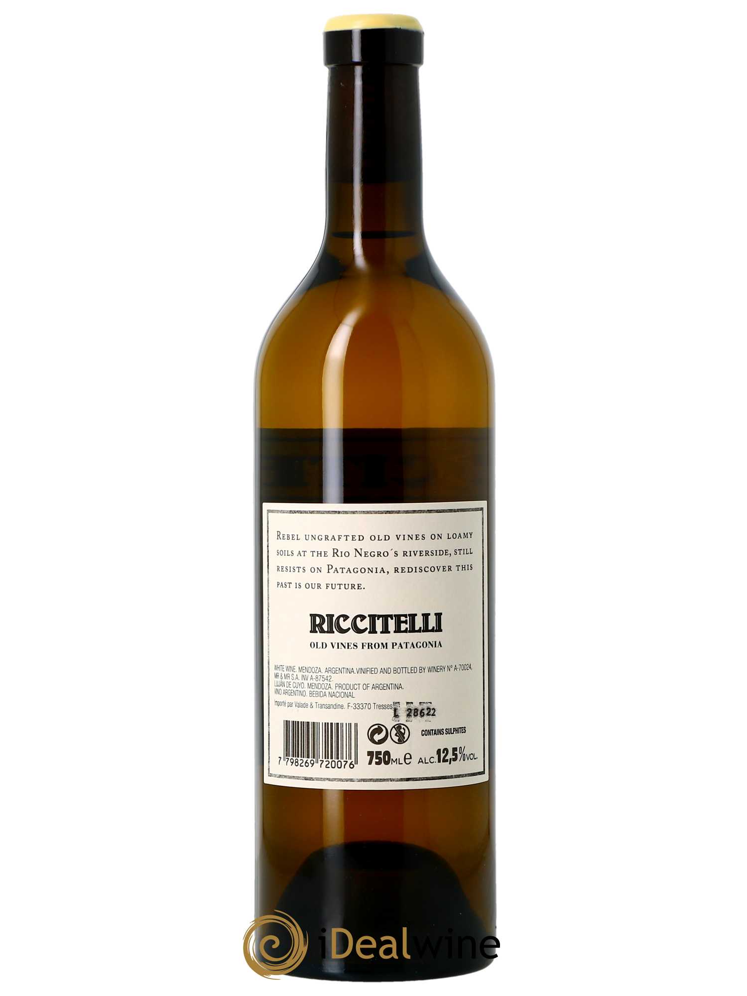 Rio Negro Matias Riccitelli Old Vine Semillon  2022 - Lot de 1 Bouteille