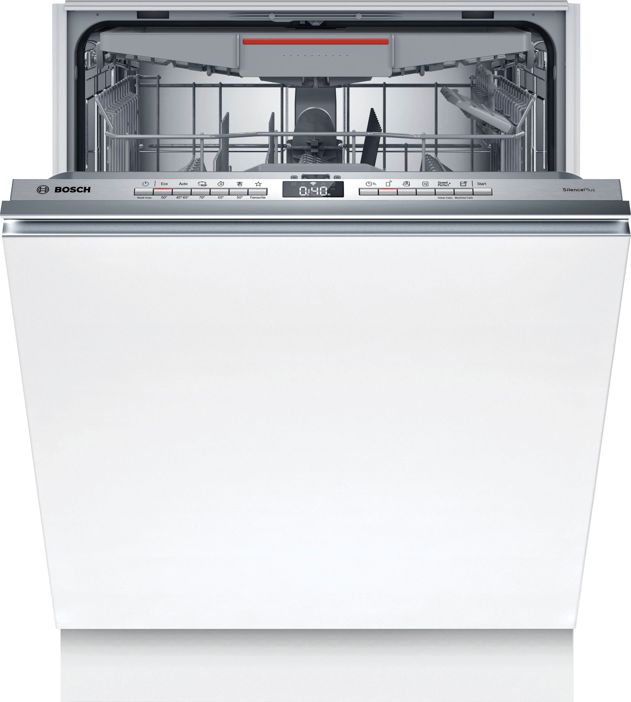 BOSCH vollintegrierbarer Geschirrspüler Serie 4, SBV4ECX21E, 14 Maßgedecke