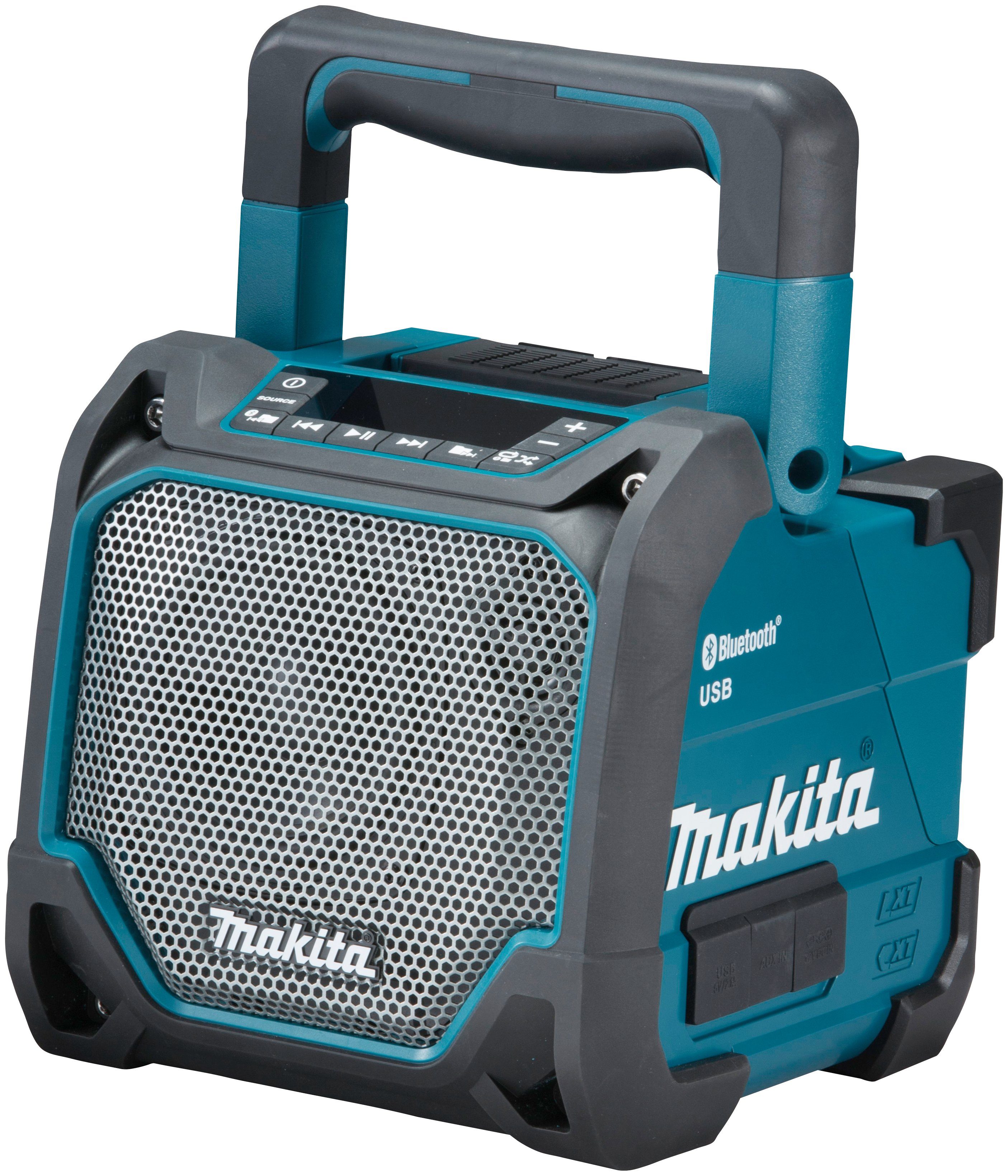 Makita DMR202 Bluetooth-Lautsprecher (mit Netzteil, ohne Akku und Ladegerät)