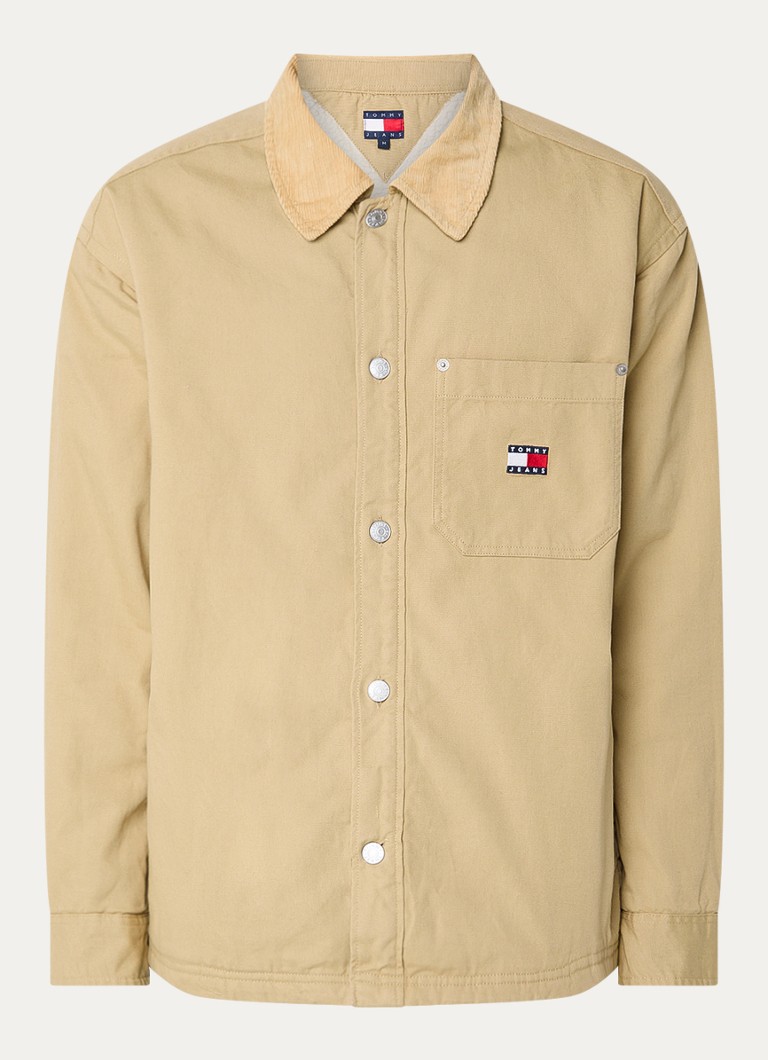 Tommy Hilfiger jakna s džepom na prsima i podstavom od plišanog materijala