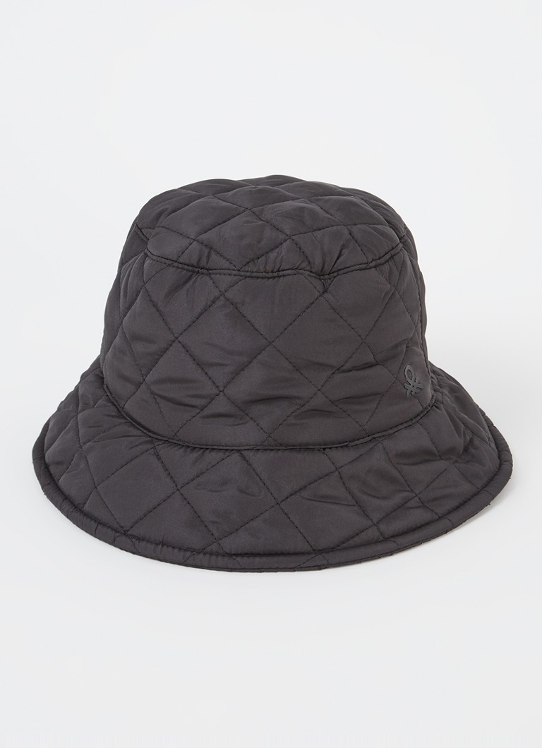 Benetton  Bucket hoed met quilt patroon