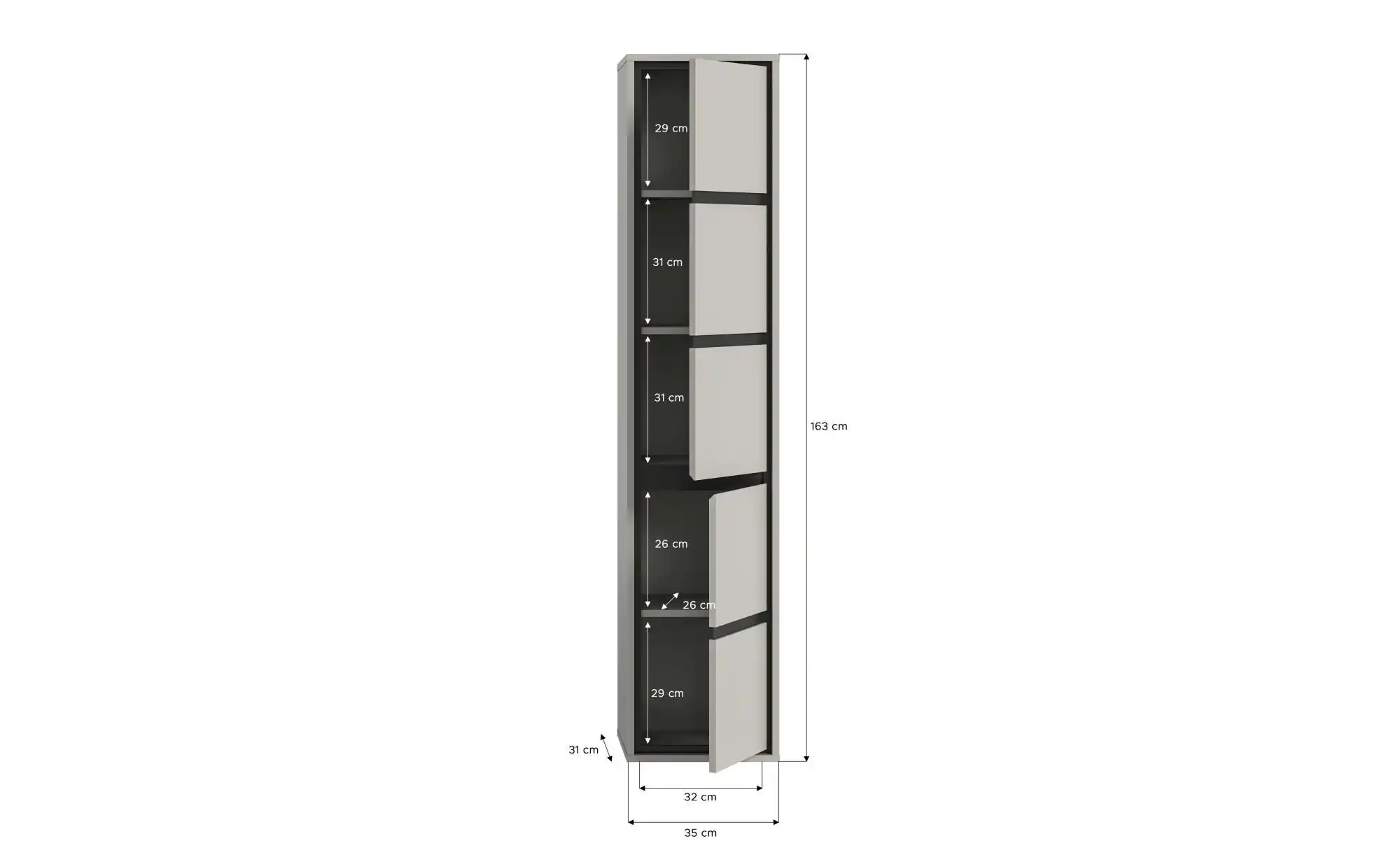 Hochschrank
