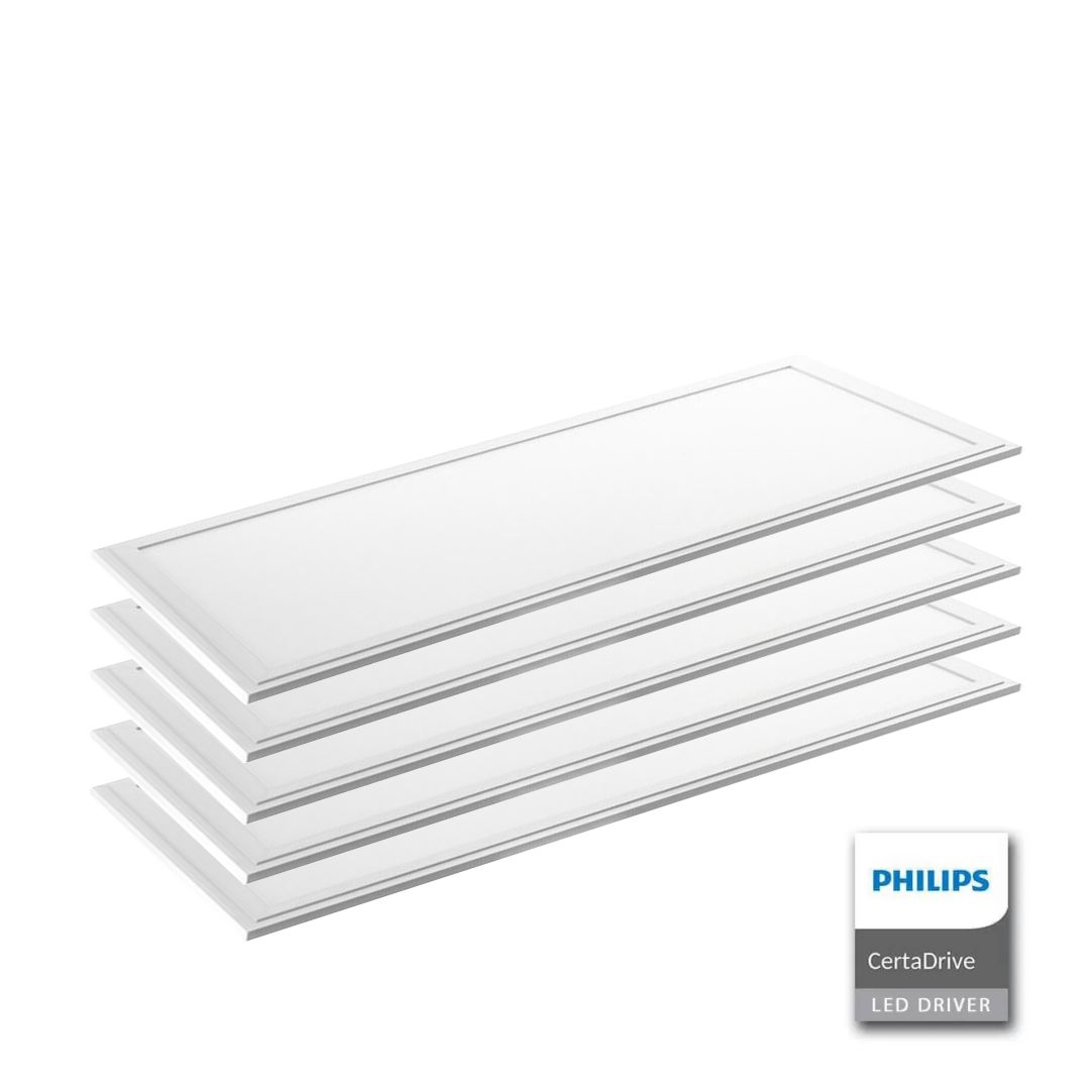 ENOVALITE 5er Pack LED Panel, 120x30 cm