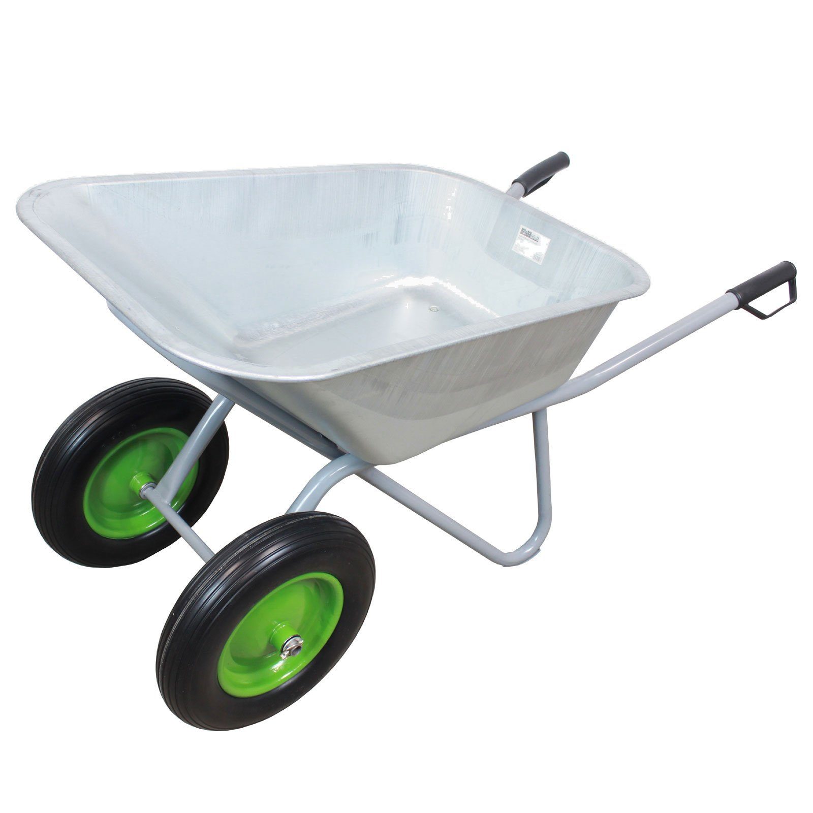 TRUTZHOLM Schubkarre Schubkarre Schiebkarre Gartenkarre Zweiradkarre 2-Rad PU Rad 150l